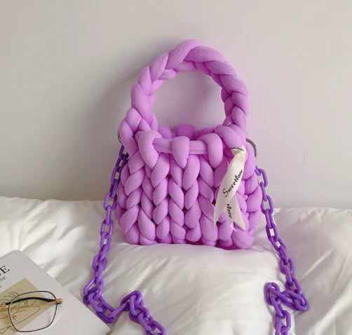 Dames gebreide tas
